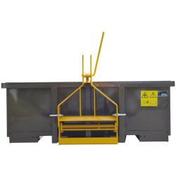 Benne sur châssis peinte - Larg. 1,80 m - Cosnet Agricole