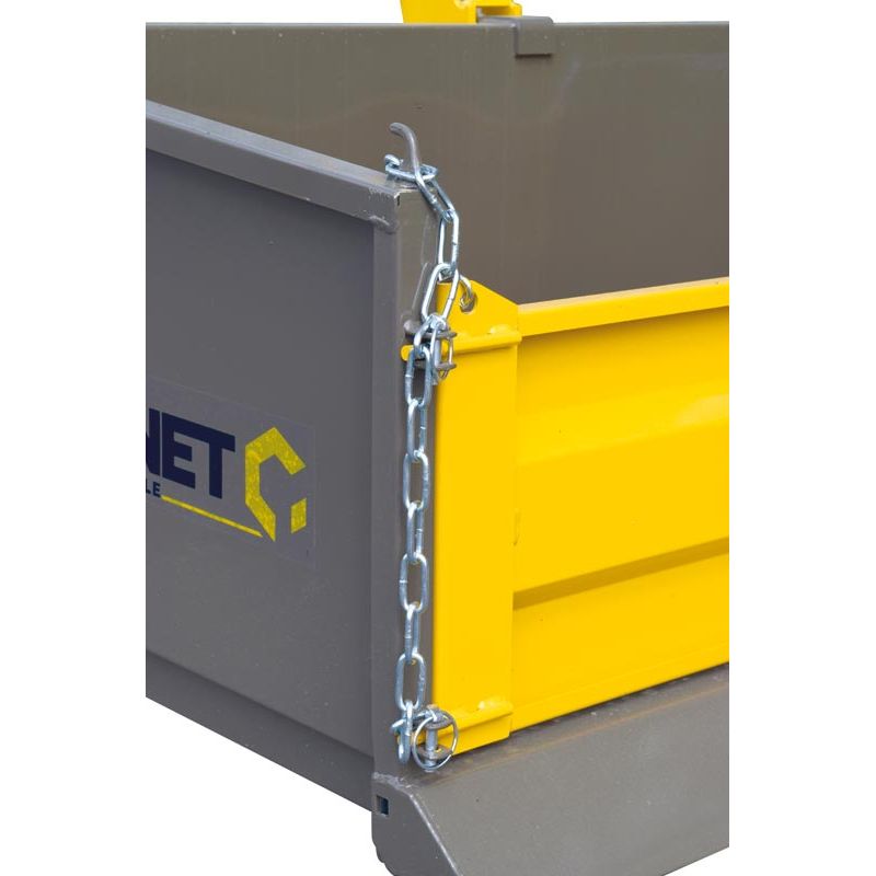 Benne sur châssis peinte - Larg. 1,80 m - Cosnet Agricole