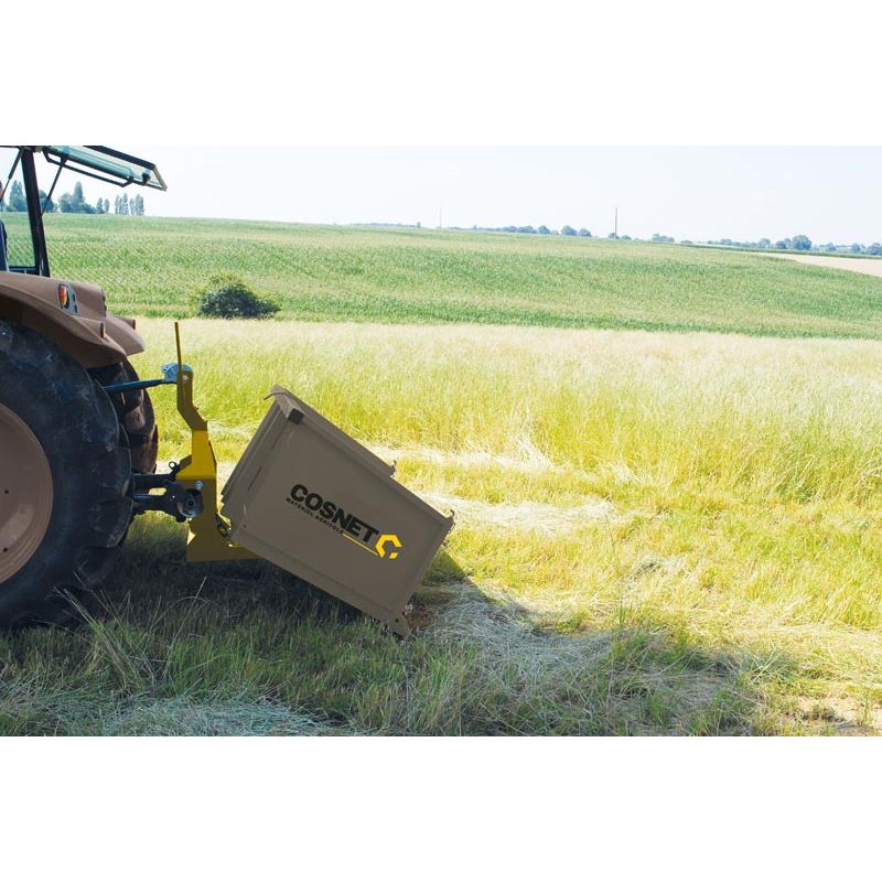 Benne sur châssis peinte - Larg. 1,80 m - Cosnet Agricole