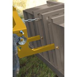 Benne sur châssis peinte - Larg. 1,80 m - Cosnet Agricole