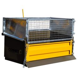 Rehausse grillagée pour bennes 3 points - Larg. 1,60 m - Cosnet Agricole Rehausse grillagée pour bennes 3 points - Larg. 1,60 m - Cosnet Agricole