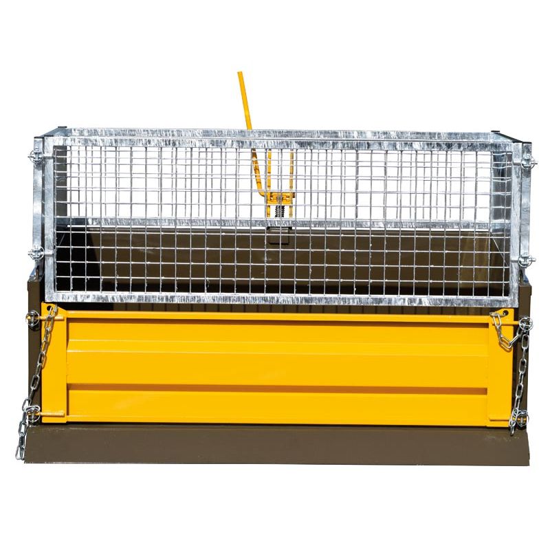 Rehausse grillagée pour bennes 3 points - Larg. 1,60 m - Cosnet Agricole Rehausse grillagée pour bennes 3 points - Larg. 1,60 m - Cosnet Agricole