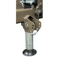 Béquille hydraulique avec flexible hydraulique pour remorque agricole - Cosnet Agricole