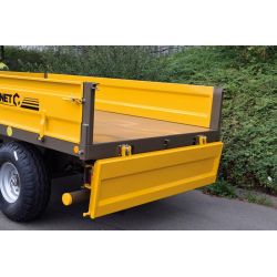 Porte arrière 1 battant tôlé - Cosnet Agricole Porte arrière 1 battant tôlé - Cosnet Agricole