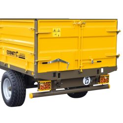 Porte arrière 2 battants tôlés - Cosnet Agricole