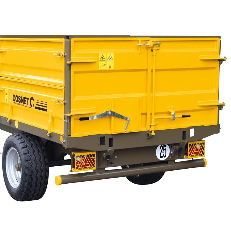 Porte arrière 2 battants tôlés - Cosnet Agricole