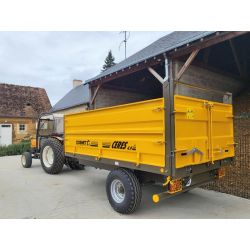 Porte arrière pendulaire 2 battants tôlés - Cosnet Agricole