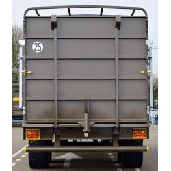 Bétaillère MERCURE 8,20 SPR - sans passage de roue - fond plat résine - Cosnet Agricole