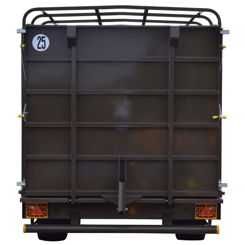 Bétaillère MERCURE 9,50 SPR - Freinage Hydraulique - sans passage de roue - fond plat résine - Cosnet Agricole