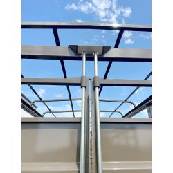 Bétaillère MERCURE 9,50 SPR - Freinage Hydraulique - sans passage de roue - fond plat résine - Cosnet Agricole