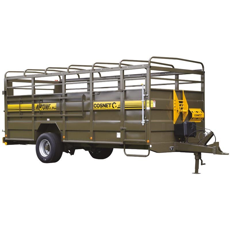 Bétaillère NEPTUNE 6,20 - Freinage Pneumatique - Fond résine - Cosnet Agricole