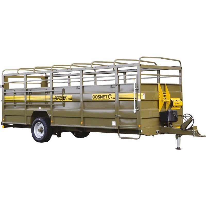 Bétaillère NEPTUNE 7,20 - Freinage Pneumatique - Fond résine - Cosnet Agricole