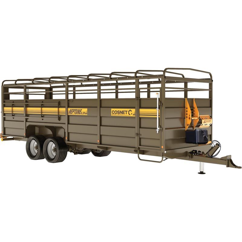 Bétaillère NEPTUNE 8,20 - Freinage Pneumatique - Fond tôlé - Cosnet Agricole