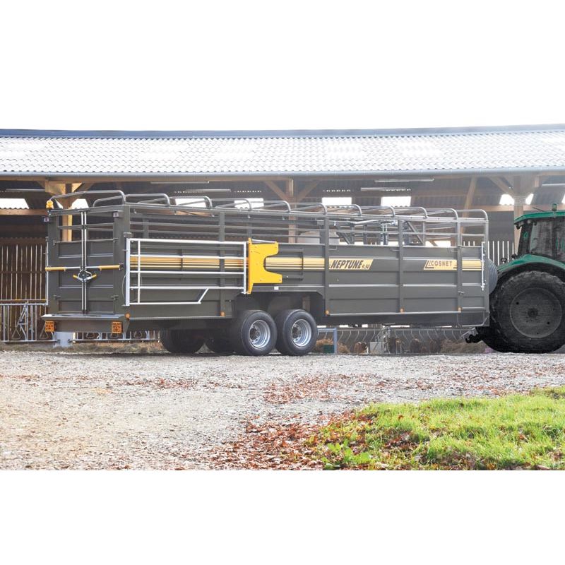 Bétaillère NEPTUNE 9,50 - Freinage Pneumatique - Fond résine - Cosnet Agricole